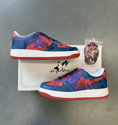 2013 Bathing Ape Color Camo Crazy Bape Sta Sneakers