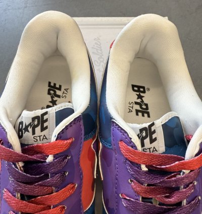 2013 Bathing Ape Color Camo Crazy Bape Sta Sneakers