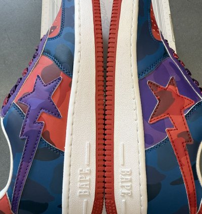 2013 Bathing Ape Color Camo Crazy Bape Sta Sneakers