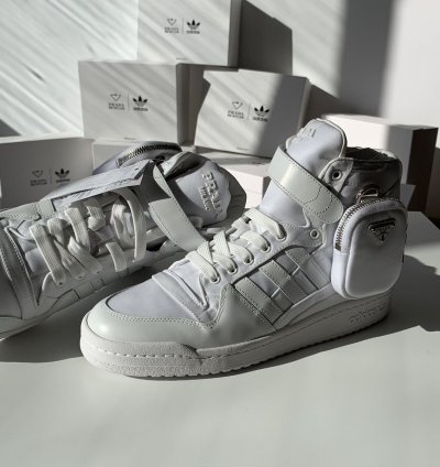 2021 Prada Adidas Forum High Re-Nylon