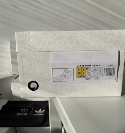 2021 Prada Adidas Forum High Re-Nylon