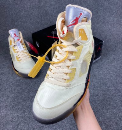Nike Air Jordan 5 Retro Off-White Sail