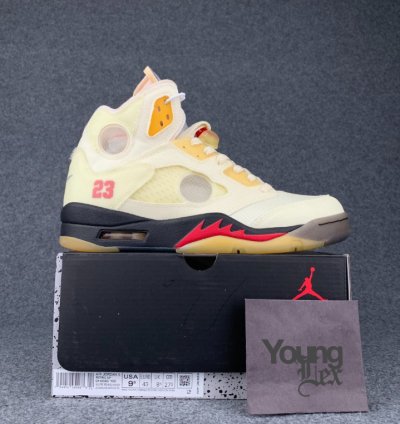Nike Air Jordan 5 Retro Off-White Sail