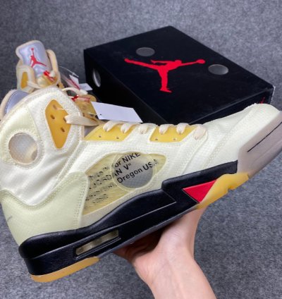 Nike Air Jordan 5 Retro Off-White Sail