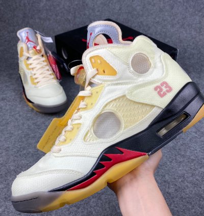 Nike Air Jordan 5 Retro Off-White Sail