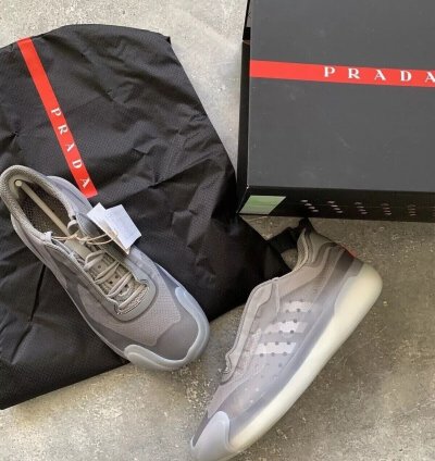 690 Adidas Prada Luna Rossa Gunmetal Grey