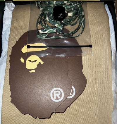 ABC Green Camo Bapesta Size 11