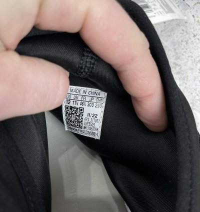 Adidas -3 Yohji Yamamoto Qasa Triple Black Size 12