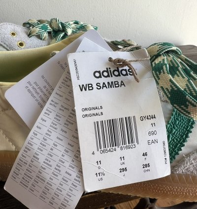 Adidas 2 Pairs of Sambas (Wales Bonner)