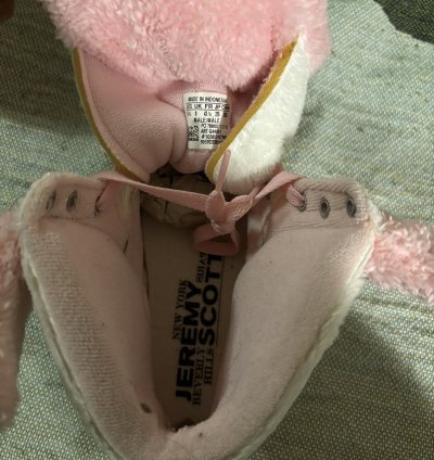 Adidas jeremy scott 3D bear high top sneakers