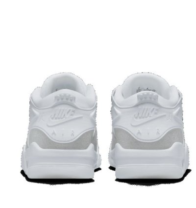 Mens Wmns Air Jordan 4 RM 'White Metallic Silver Glitter' HQ3441-111