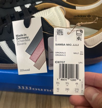 Adidas JJJJound Samba