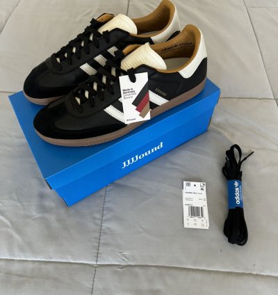Adidas Jjjjound Samba MIG OG Black size 10