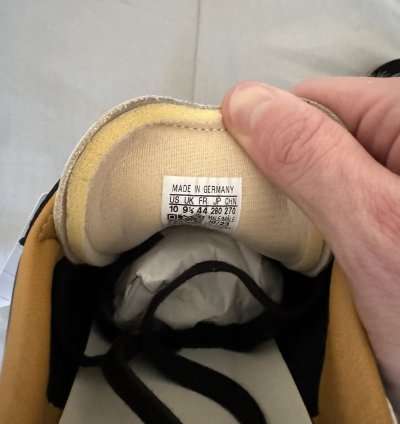 Adidas Jjjjound Samba MIG OG Black size 10