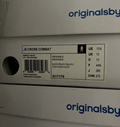 ADIDAS JS CROSS COMBAT BOOTS JEREMY SCOTT OBYO