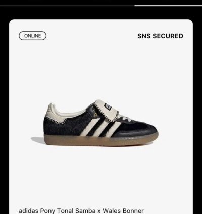 Adidas Pony Tonal Samba Wales Bonner