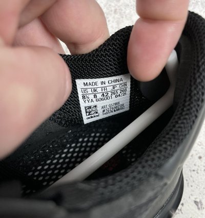 Adidas Prada Luna Rossa 21 Black Sneakers Size 8 5