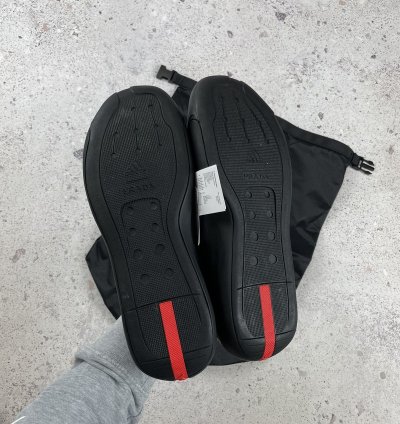 Adidas Prada Luna Rossa 21 Black Sneakers Size 8 5