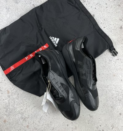 Adidas Prada Luna Rossa 21 Black Sneakers Size 8 5