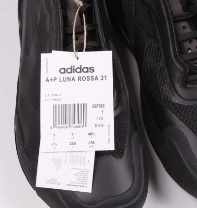 Adidas Prada Luna Rossa 21 Core Black Sneakers