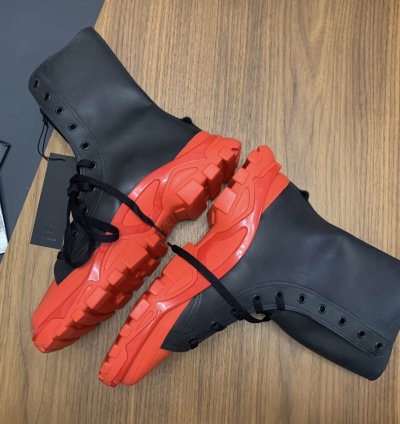 Adidas Raf Simons Hi Top Sneakers