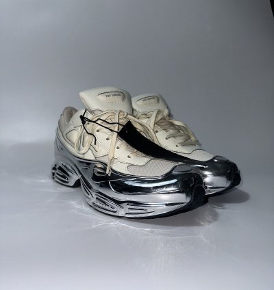 Adidas Raf Simons Ozweego White Silver Metallic