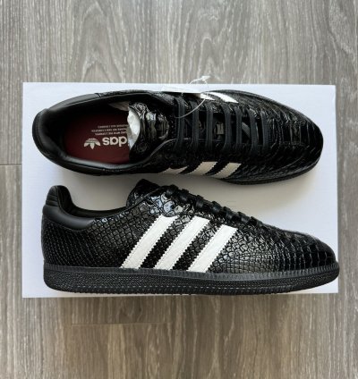 adidas Samba Made In Italy - Black Croc - Size 9