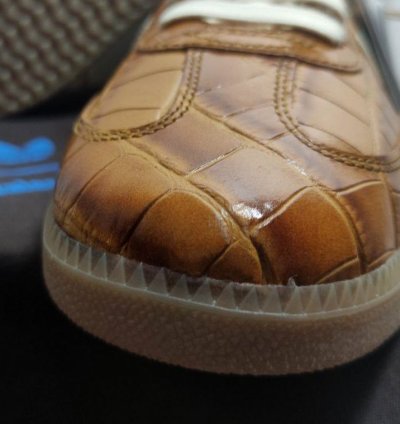 adidas Samba Wales Bonner Brown Croc Men - JH9826