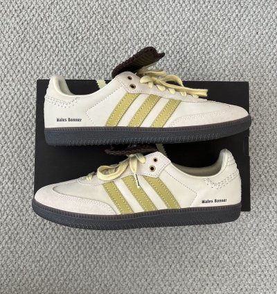 Adidas Samba Wales Bonner Nubuck Ecru Brown