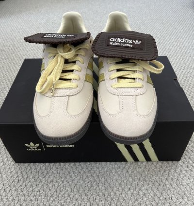 Adidas Samba Wales Bonner Nubuck Ecru Brown