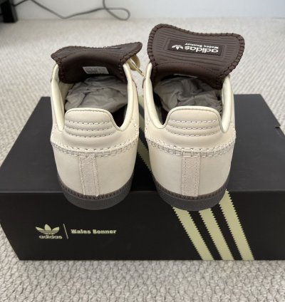 Adidas Samba Wales Bonner Nubuck Ecru Brown
