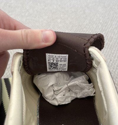 Adidas Samba Wales Bonner Nubuck Ecru Brown