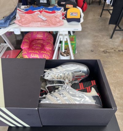 Adidas Samba Wales Bonner Silver Sz 12 (2023)