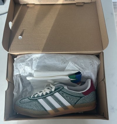 Adidas Sean Wotherspoon Gazelle Indoor Hemp Green