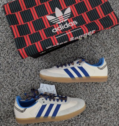 Adidas Wales Bonner Nylon Samba Wonder Clay Royal