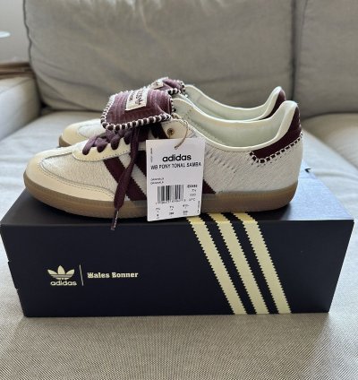 Adidas Wales Bonner pony cream white IE0586
