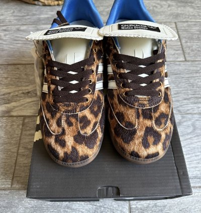 Adidas Wales Bonner Pony Hair Leopard Sambas