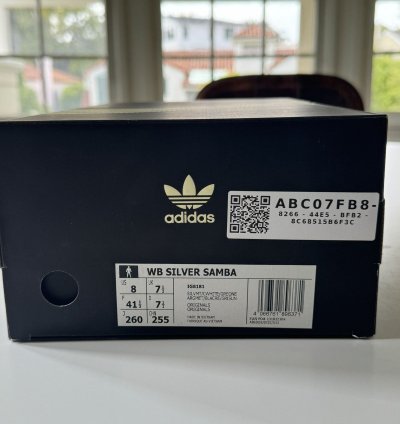 Adidas Wales Bonner Silver Sambas