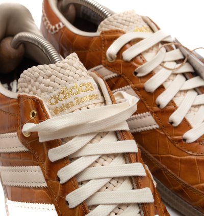 ADIDAS WHALES BONNER FW 24 Brown Croc Samba Sneakers
