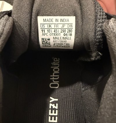 Adidas Yeezy 500 Utility Black