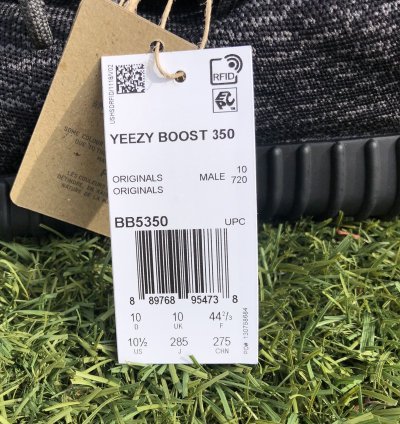Adidas Yeezy Boost 350 Pirate Black 2023 Size 10 5 Men
