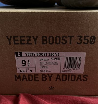 ADIDAS YEEZY BOOST 350 V2 BELUGA REFLECTIVE US MENS SIZE 9 5