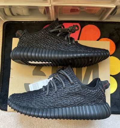 Adidas Yeezy Boost 350 V2 Pirate Black Size 8
