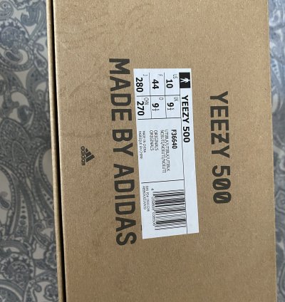 Adidas Yeezy Boost 500 Utility Black
