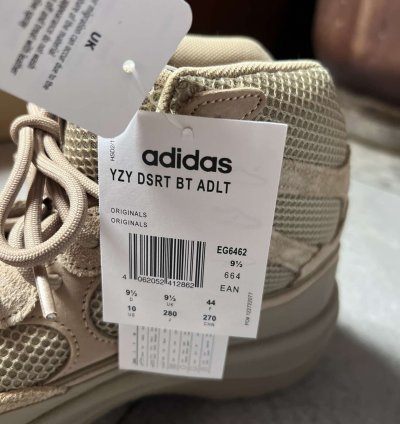 Adidas Yeezy Desert Boots Rock DeadStock