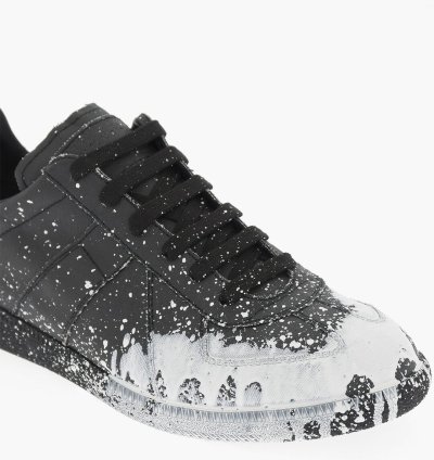 ARTISANAL Hand-Painted Maison Margiela Low Sneakers