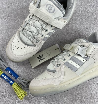 Bad Bunny Adidas Forum Buckle Low Beige Size 10
