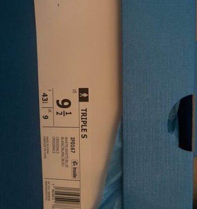 Balenciaga Adidas Triple White White Blue