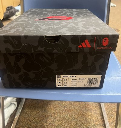 Bape Adidas Dame 9