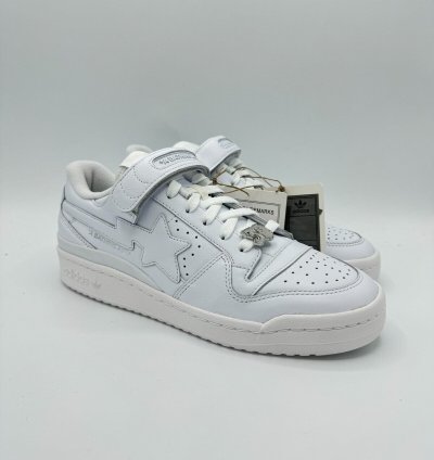 BAPE adidas Forum Triple White